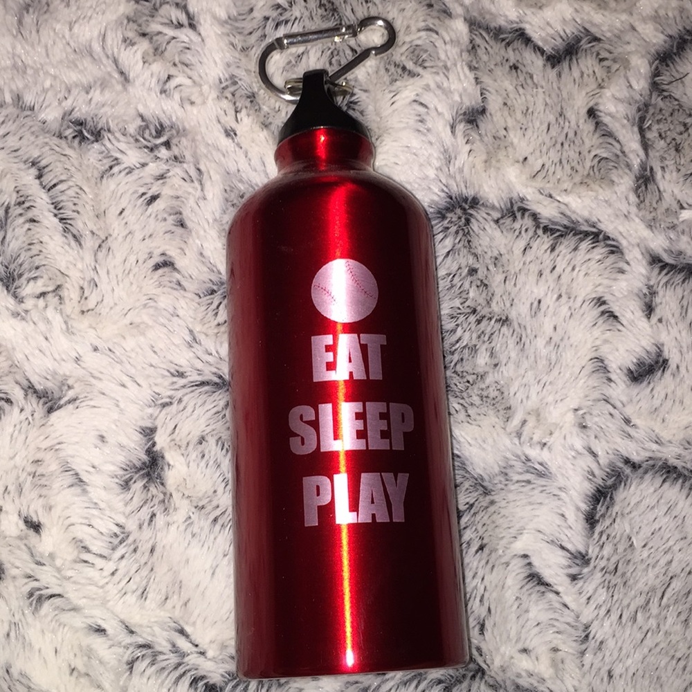 metal water bottle